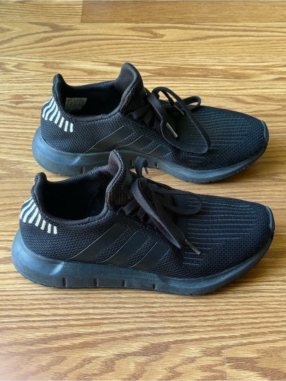 Adidas women’s Black Athletic Knit Running Shoes